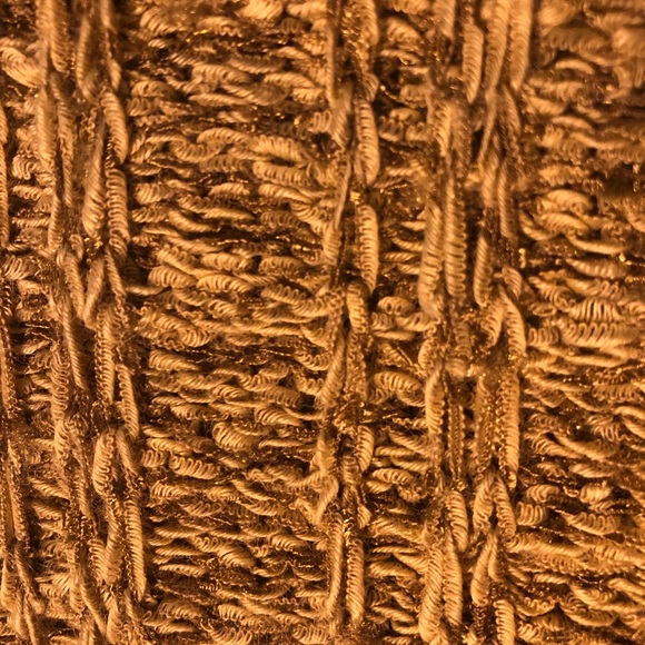 Emma James knitted blouse gold and cream color - Picture 7 of 7